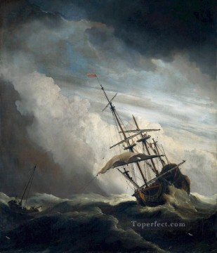 ボート Painting - 船 海洋 ウィレム ファン デ ヴェルデ ザ ヤンガー ボート シースケープ